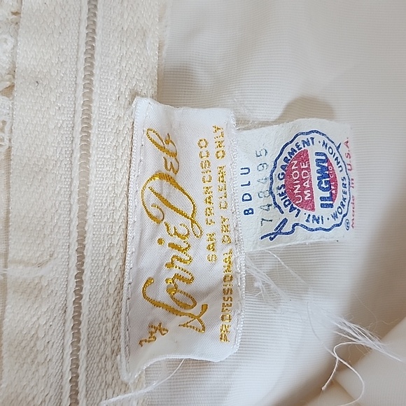 Lorrie Deb Vintage 60s Wedding  Dress/ 5/6 (S) - Picture 12 of 15